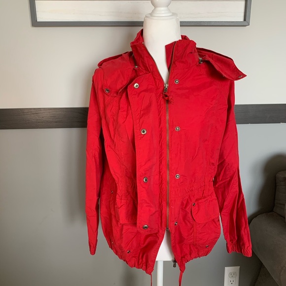 CARIBBEAN JOE Petite red jacket size PXL - Picture 2 of 13